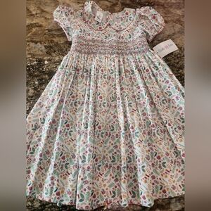 bella bliss Multicolor Floral Kids Dress